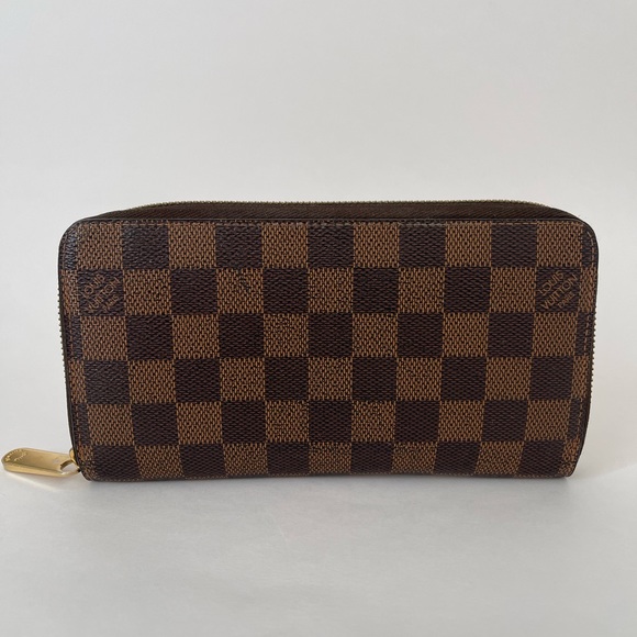 LOUIS VUITTON DAMIER EBENE ZIPPY WALLET - Picture 2 of 10